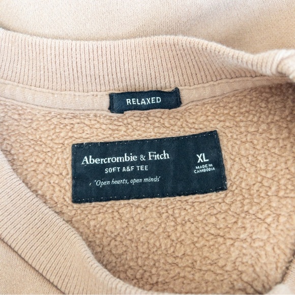 Abercrombie & Fitch CHANGE Graphic Unisex Sweatshirt Size XL - Picture 5 of 6